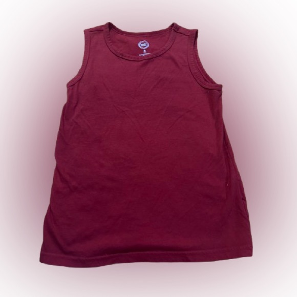 🟢 5 For $20 Wonder Nation Red Tank Top for Kids - Picture 1 of 1